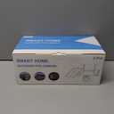 2 Pack 4MP Security Camera Wireless Outdoor, 6 Spotlights and 2.5K HD Color Night Vision Solar Powered Camera with 2.4GHz Wifi, APP Control, PIR Sensor, 2-Way Audio, IP66, SD Card/Cloud Storage (White)