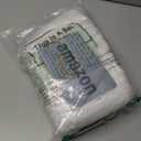 TrelaCo 20 Pack Disposable Isolation Gowns PPE Gowns Set with Sleeves Thumb Loops Waist Ties 46 Inch Large Waterproof CPE Odorless Disposable Gown for Home Isolation, Lab, Dental, Beauty (White)