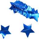 Shimmering Star Hanging Garlands Practical Festival Paper Banners Portable Accessory for Prom Bridal Decoration Home Accent