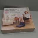 LIGHTIUM Red Light Therapy for Feet  630 LED Chips, Dual Wavelength (660nm+850nm) Infrared Red Light Therapy for Foot & Ankle Pain Relief, Full Coverage Neuropathy Support, Adjustable Modes & Timer