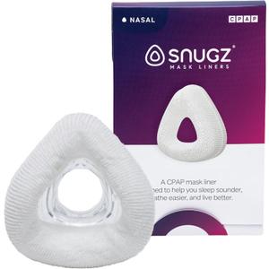 Snugz Nasal Mask Liners: Machine Washable, One-Size-Fits-Most NASAL CPAP Mask Liners, Pack of 2 Lasts 90 Days