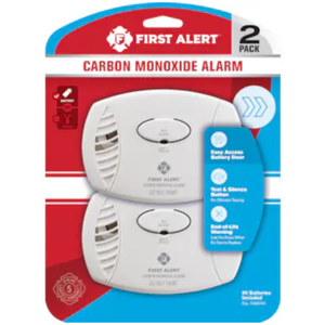 First Alert Battery-operated Carbon Monoxide Detector 2 -Pack
