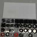 32 Size 705 Pcs Plumbing Washers and O-Ring Kit 2-in-1 Rubber Gasket Assortment Kit for Faucet Spigot Garden Hose Pressure Washer Plumbing Repair