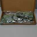 6 Pcs 27" Eucalyptus Stems Greenery Stems Eucalyptus Leaf Spray in Green Silk Plastic Plants Floral Artificial Plants for Home Party Wedding Decoration