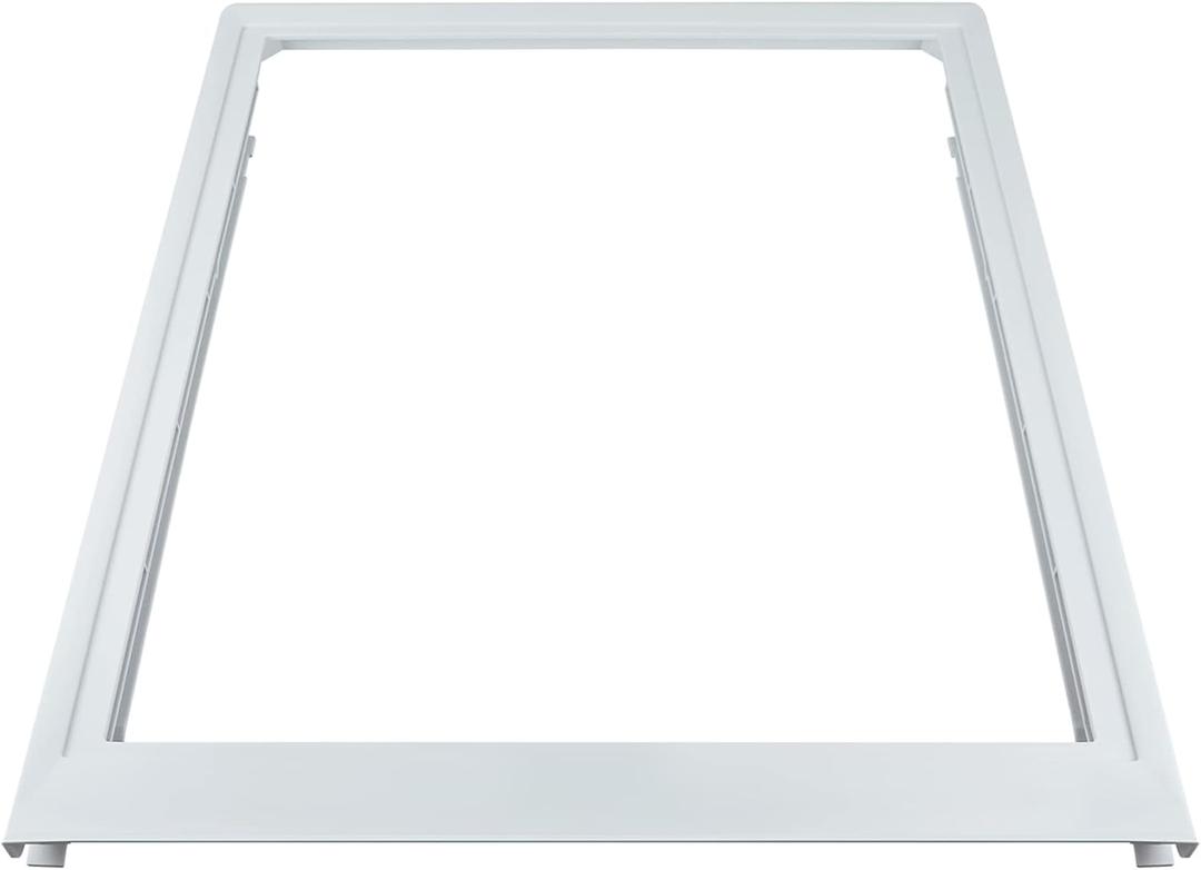 Upgraded 240350702 240350701 240350700 Refrigerator Crisper Pan Cover, Drawer Cover Shelf Frame without Glass, Compatible with frigidaire kenmore Refrigerators, Replace PS648823 AP2115959 917224