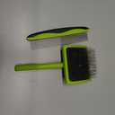 2PCS Slicker Brush for Dogs & Pet Comb,Professional Dog Grooming Brush (Goldendoodles,Poodles,Labradoodles) with Extra Long Pins to Effectively Remove Tangles, Knots and Mats