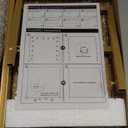 Wokceer Wedding Arch Backdrop Stand Square 6.6FTx6.6FT Gold Metal Balloon Arch Stand Garden Arbor Backdrop Frame for Wedding Birthday Party Baby Shower Photo Booth Background Decoration