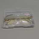 VISOONE Oversized Blue Light Blocking Glasses with Chic Square TR90 Frame and Metal Temple for Women Men Ryan (Clear)