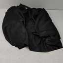 Surmente Black Table Skirt, 14ft Polyester Tablecloth for Weddings, Banquets, or Restaurants