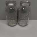 Ball - 64oz Wide Mouth Mason Jars with Lids & Bands 2-Pack Half Gallon Mason Jars Clear Glass for Kitchen Storage & Canning for Herbs, Jelly, Jams, and Spices