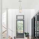 Chrome Pendant Lights Kitchen Island 3 Pack, Mini Crystal Chandeliers, Modern Pendant Lights Ceiling Lighting Fixtures for Kitchen Island, Dinning Room, Bedroom