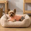 3 Pack Dog Shirt for Small Supplies Functional Waffle Dog Clothes Warm Soft Sweatshirt Outfit for Dogs Cats Pet Apparel, S (Back: 11.8",Chest: 15.7", 5.5-10Ibs)
