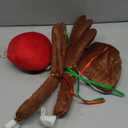 Reindeer Antlers Car with Lights, Car Reindeer Antlers for Car Window Roof-Top & Front Grille with Jingle Bells, Car Antlers and Nose Compatible with Car, SUV, Jeep, Truck