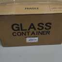 UMEIED 10 Pack Glass Food Storage Containers with Lids Leakproof, Airtight Glass Meal Prep Containers For Lunch, On The Go, Leftover, Dishwasher Safe (Pink)