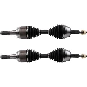TRQ Front CV Axle Shaft Assembly Set Compatible with 2014-2016 Jeep Cherokee