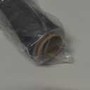 Ulmasinn Black Matte Metallic Wrapping Paper, Solid Color Gift Wrapping Paper for Graduation, Mother's Day, Father's Day, Weddings, Birthdays, Baby Shower, DIY Bouquets - 17 inches X 32.8 feet