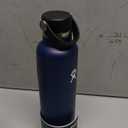 Hydro Flask Water Bottle - Insulated Stainless Steel - Non Spill, Leakproof in 24 Oz Indigo Blue