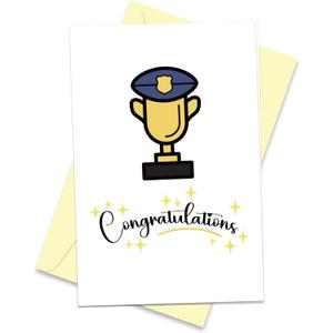 Funny Policeman Promotion Card, Special Officer Congratulations Gift, Well Done Card