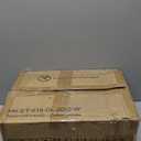 Furologee Nightstands Set of 2, End Tables Set of 2 with Charging Station and LED Lights, White Night Stands with 2 Fabric Drawers, Bedside Tables for Living Room/Bedroom