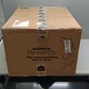 20 Inch Gold Caged Ceiling Fan with Light, Flower Chandelier Ceiling Fan with Lights Remote Control, Frower Crystal Fandelier 6 Speeds for Girl's Bedroom, Living Room