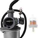 Hoypeyfiy Carburetor Carb Replacement for Polaris Sportsman 90 Polaris Outlaw 50 90 2007-2014 Replaces part # 0454886 with Fuel Filter