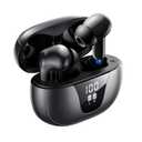 TTQ OTC Hearing Aids for Seniors with Bluetooth, Smart Noise Cancelling & 3-Level Volume, Fashionable and Trendy Rechargeable Hearing Aids for Hearing Loss, Black