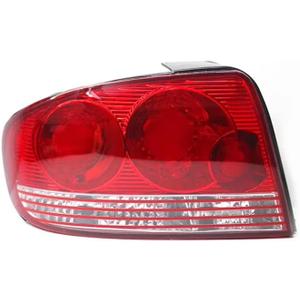 Rear Bumper Tail Lights Assembly Brake Lamp Turn Signal Reversing Lights, for Hyundai Sonata 2003 2004 2005 2006 2007 2008 (Left)