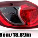 Left Driver Side Tail Light Assembly Compatible With 2013 2014 2015 2016 Mazda CX-5 with Bulb KD3351160D MA2804111