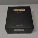 TrendPlain 16oz/470ml Glass Olive Oil Sprayer for Cooking  2 in 1 Olive Oil Dispenser Bottle for Kitchen Gadgets and Air Fryer Accessories, Salad, BBQ - White & Green