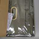 ZICOTO Decorative File Organizer Box Set of 2 - Collapsible Linen Filing Cabinets w/Handles Are Perfect to Store all Your Documents & Hanging File Folders - Portable Easy Slide Crates with Lid (Sage)