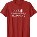 Camp Runamuck - Summer Camp Boys Girls Counselors / Tee4Tu T-Shirt (Size Small, Red)