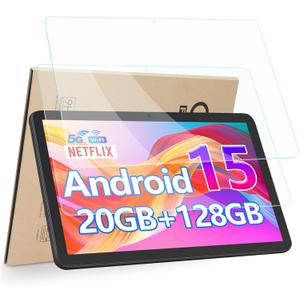 Hianjoo 2-Pack Screen Protector Compatible with CUPEISI CP31M Tablet 10 Inch, Tempered Glass [HD Clarity] [9 Hardness] [Anti-Scratch] [Easy Installation] [9.37'' x 6.18'', 238mm x 157mm]