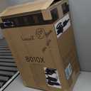 Carry On Luggage with Spinner Wheels, 8010S Aluminum Frame Zipperless Polycarbonate Hard Shell Suitcase (ZX-Core, Charcoal Metallic, 20 Inch)