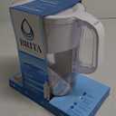 Brita Tahoe Water Filter Pitcher, BPA-Free Water Pitcher, Replaces 1,800 Plastic Water Bottles a Year, Lasts Two Months or 40 Gallons, Includes 1 Filter, Kitchen Accessories, Large - 10-Cup Capacity