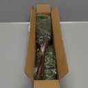 Juxdp Real Touch Christmas Cedar Branches-18 Inches, Artificial Cedar Branch Faux Greenery Plants Stem Fake Pine Picks for Vase DIY Crafts Garland Wreath Xmas Indoor Outdoor Decor (12 Pcs)