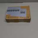 JQK Cabinet Door Hinges Black, 1/2" Partial Overlay Cupboard Door Hinge for Face Frame Cabinets with Door Bumper, Metal 20 Pack, CH300-BK-P20