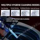 WLJBIDET Toilet Bidet Seat, Instant Warm Water, Self-Cleaning Nozzle, Multiple Spraying Modes, Electric Heated Seat, Warm Air Drying, Soft Closed Lid, Display Screen, Requires Electricity, Round