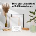 2 x White Inspirational Wooden Block Sign-4"x6" There Are Only Two Ways To Live Your Life Block Plaque Tabletop Decor-Rustic Vintage Wood Sign For Friends Family-Home Office Desk Favors & Supplies-A31