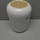 Pukomc Smart Sensor Wastebasket, Convenient and Hygienic Easy to Use, Technology Sensor Waterproof Wastebasket Plastic Trash can for Kitchen, Bathroom, Bedroom, Living Room, Office and Outdoor (1 Pack, white)