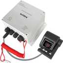 PWM Controller (2025 New), Briidea 12V/24V 50A DC Motor Speed Controller with Handle Control & Quick Shutoff Switch, IP65 Waterproof, Overheat Protection, for 55LB Trolling Motor