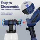 Paint Sprayer Tool 300W High Power Electric Spray Paint Gun Easy to Clean for Furniture Cabinets House Painting