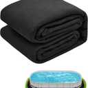 15' × 30' Oval Pool Liner Pad for Above Ground Pool, Durable Pre-Cut Under Pool Padding, Puncture Protection and Extend Liner Life