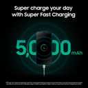 Samsung Galaxy A16 5G A Series, Unlocked Android Smartphone, Large AMOLED Display, Durable Design, Super Fast Charging, Expandable Storage, 5G Connectivity, US Version, 2025, Blue Black