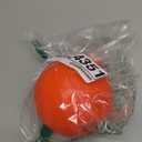 Jolly Pets Tug-n-Toss Heavy Duty Dog Toy Ball with Handle, 4.5 Inches/Small, Orange