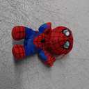 Ty Spiderman Plush, Red/blue, Regular