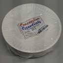 Concession Essentials 9 Inch Paper Plate Uncoated Plates White, 200ct