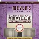 MRS. MEYER'S CLEAN DAY Scented Oil Refills, Compassion Flower, contains 2 .67 fl oz refills