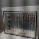 SBAGNO 28''x20'' LED Bathroom Mirror with Lights, Bathroom Vanity Wall Mirror with Buletooth, Anti-Fog, Stepless Dimmable, 3 Colors, Tempered Glass Lighted Vanity Mirror for Bathroom (27.6"L x 19.7"W, Rectangular-black)