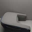 Reading Lap Pillow, Lap Desk Pillow for Bed, Laptop Arm Rest Pillow for arms for Reading, Working in Bed Couch(Grey)