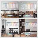 2026 Wall Planner Large 47.2"x16.5"  Double-Sided Laminated Year Calendar with Rolled Packaging, No-Crease Design, 8 Stickers  Home Office Wall Organiser, Business Colours